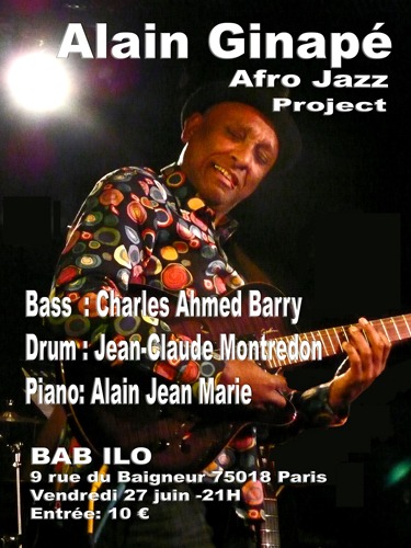 Alain Ginapé Afro/Jazz project
