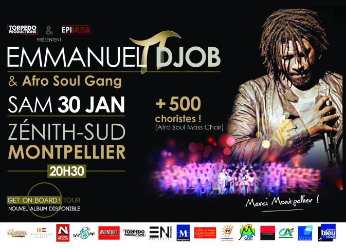 [Get On Board! tour] Emmanuel Djob & Afro Soul Gang
