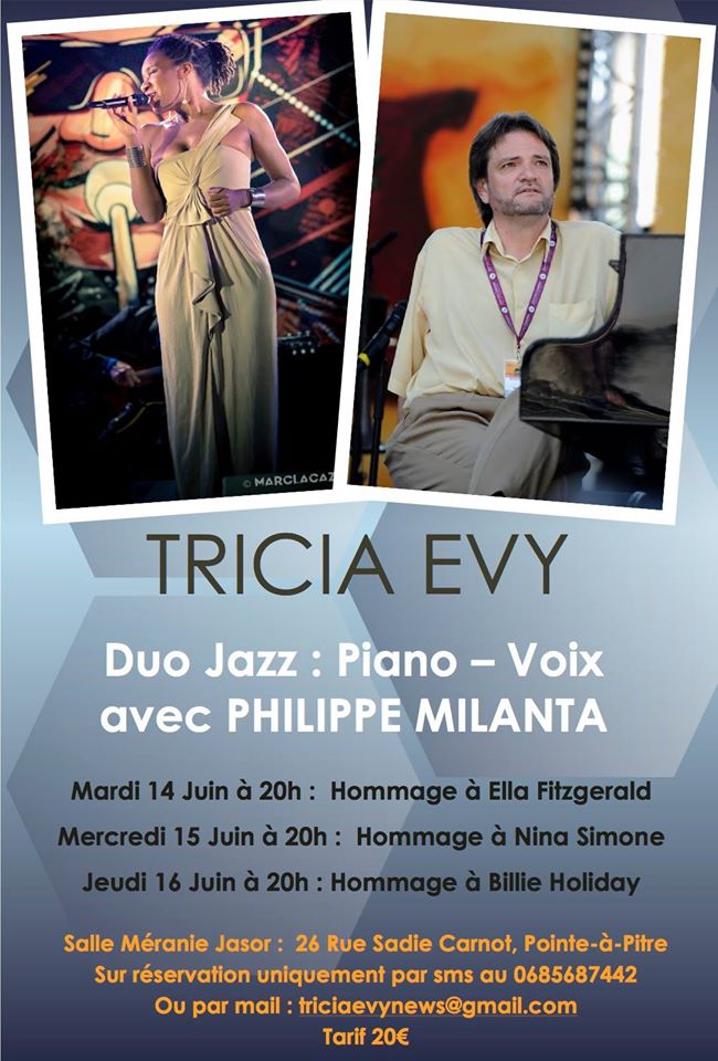 Tricia Evy & Philippe Milanta duo "Ella Fitzgerald"