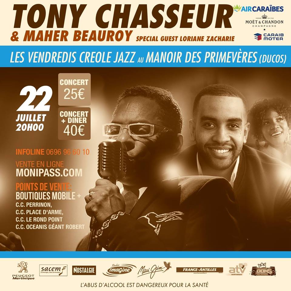 Tony Chasseur & Maher Beauroy w/ Loriane Zacharie
