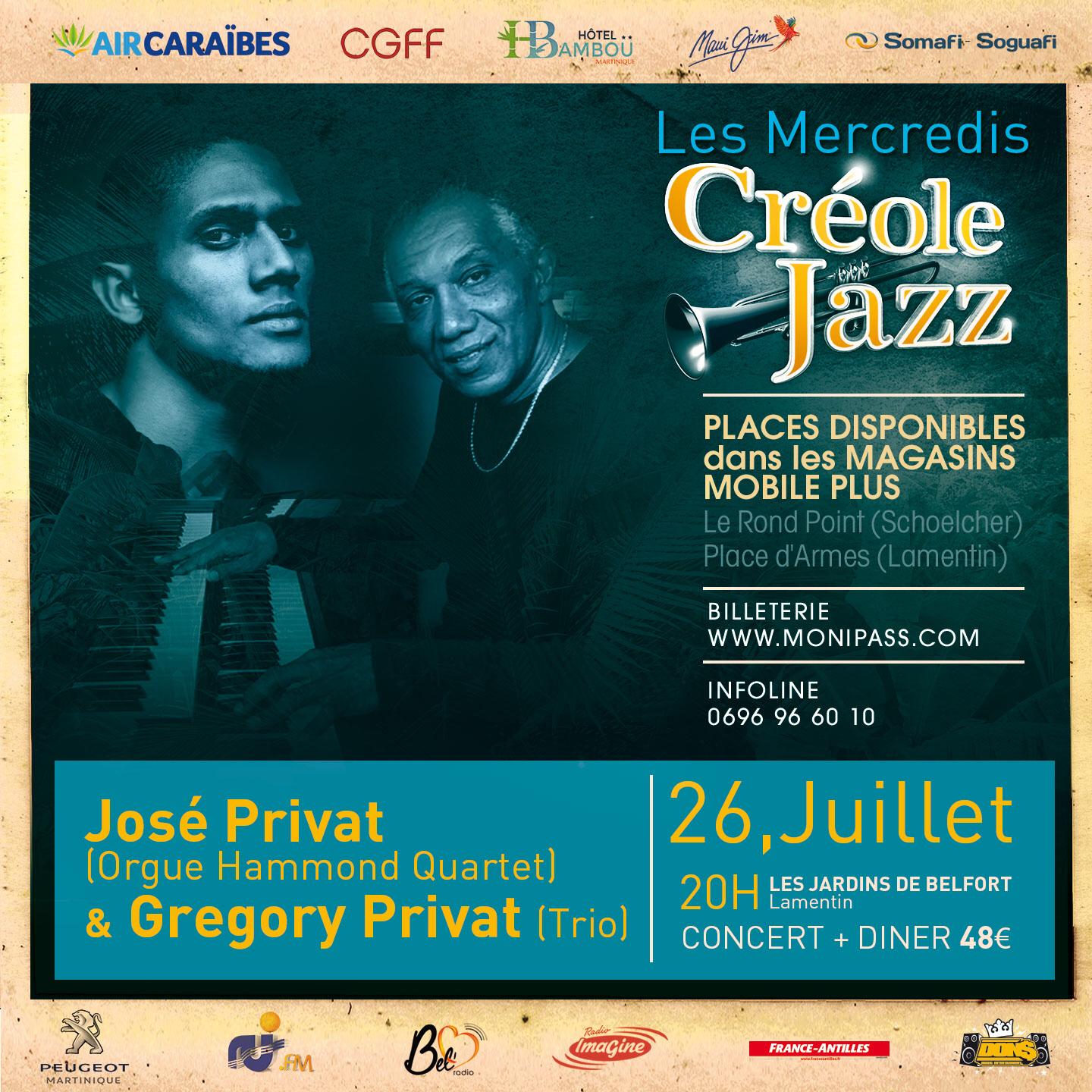 José Privat 4tet & Grégory Privat trio