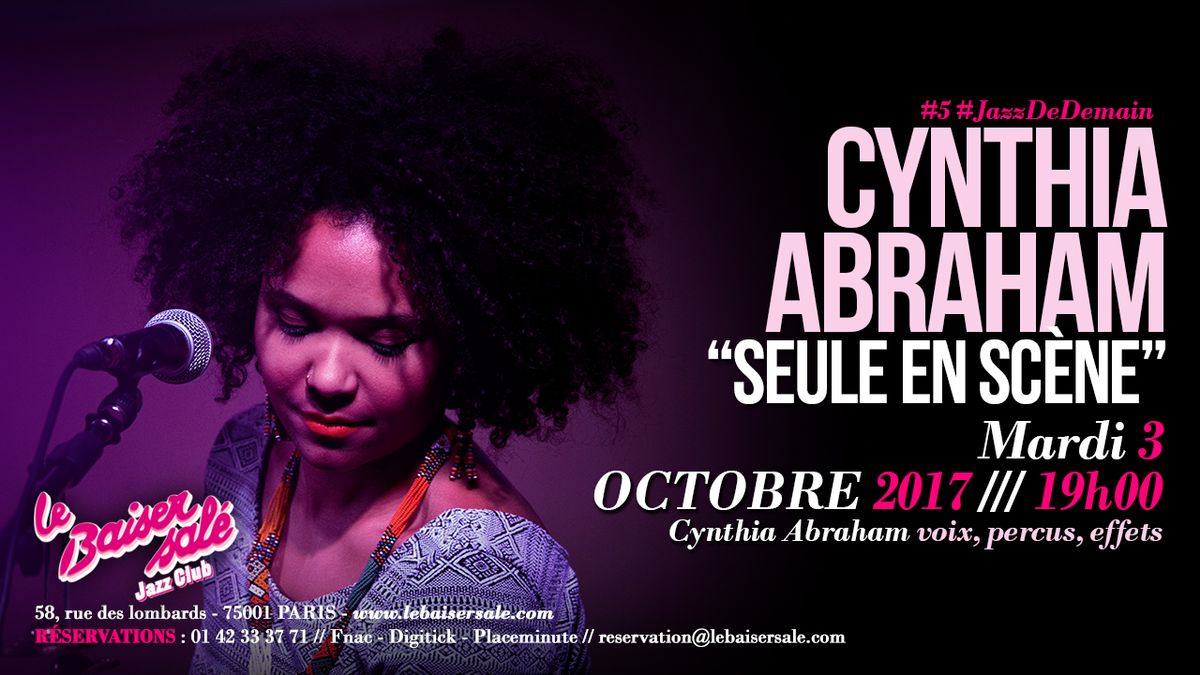 Cynthia Abraham "seule en scène"