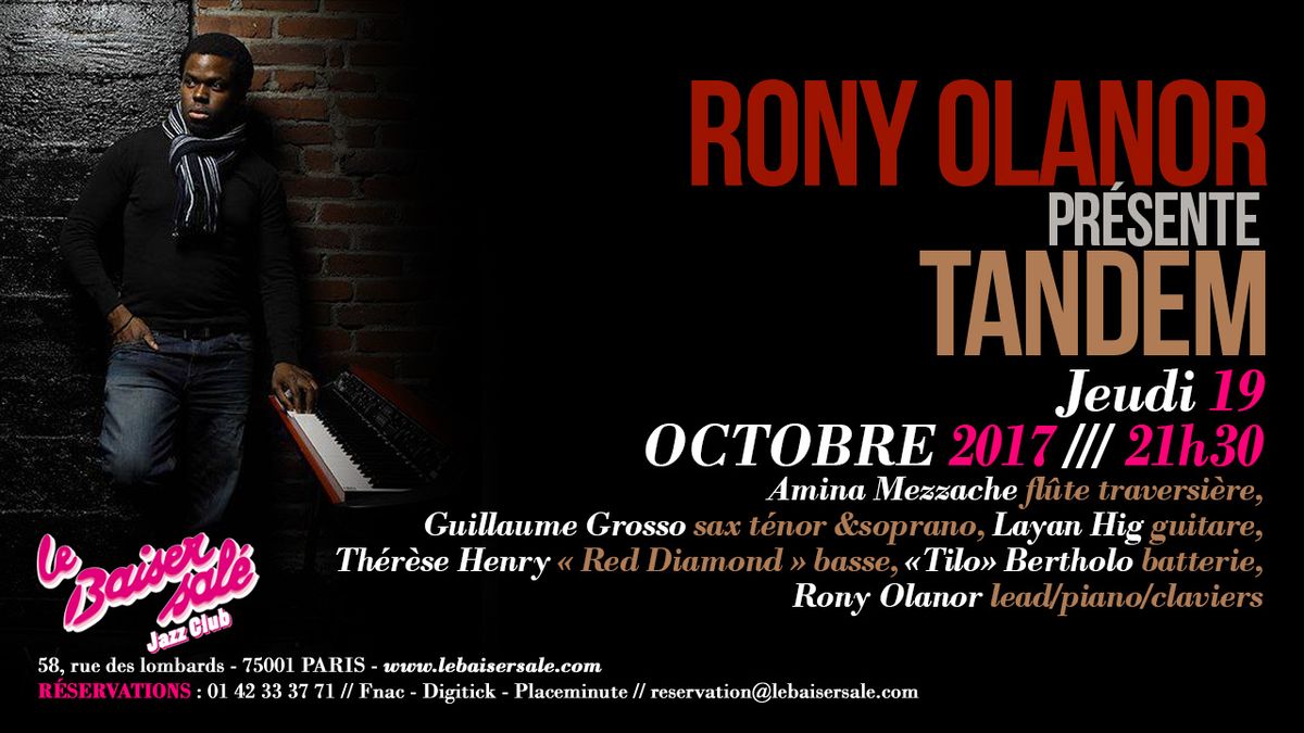 Rony Olanor présente Tandem