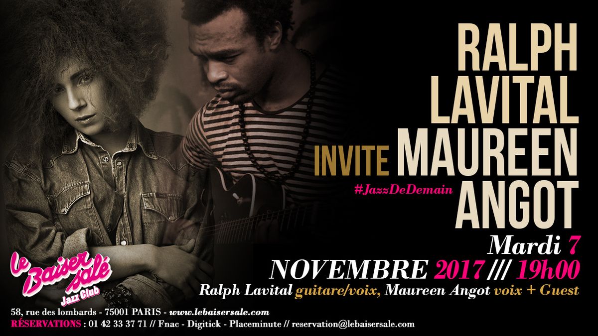 Ralph Lavital invite Maureen Angot
