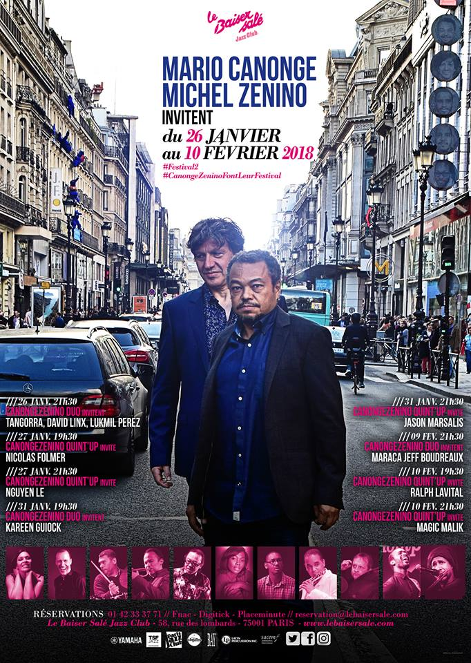 Michel Zenino et Mario Canonge font leur festival