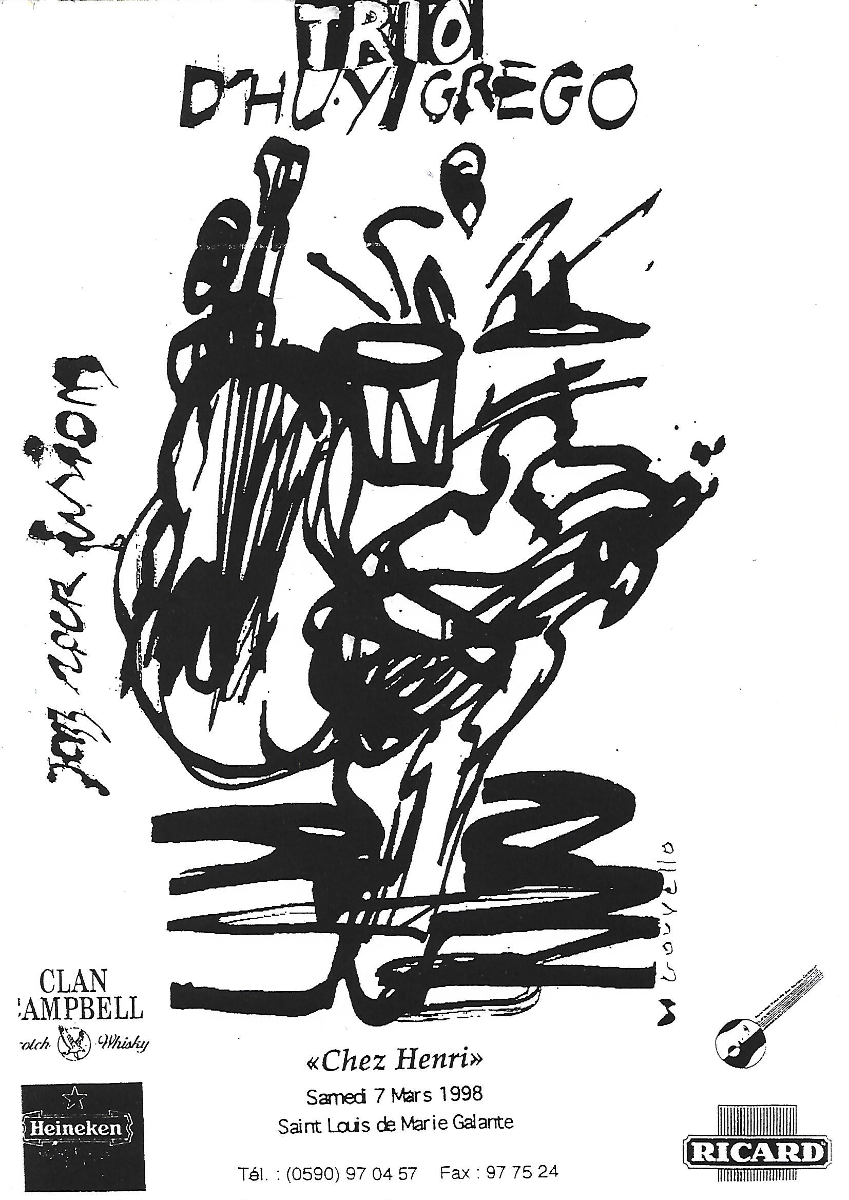 Affiche Chez Henri par Lili Le Gouvello