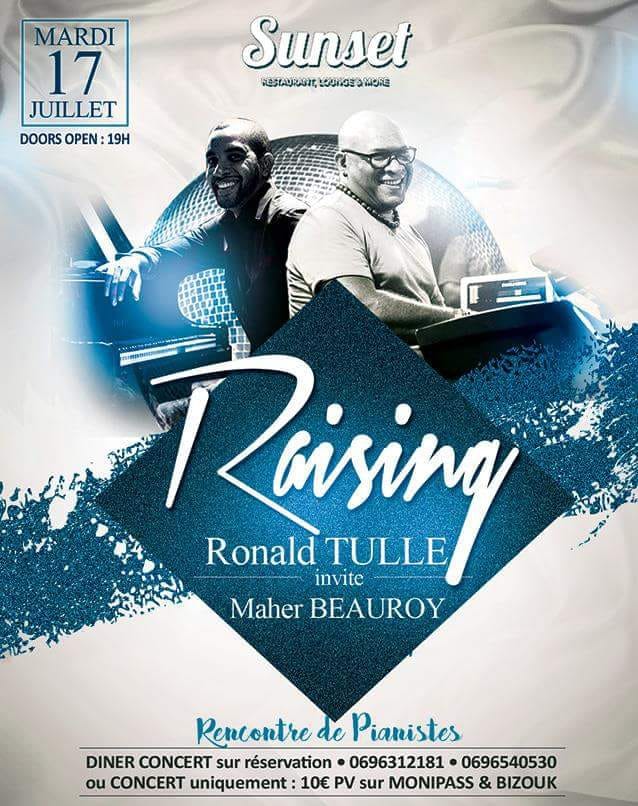 [Rencontre de pianistes] Ronald Tulle invite Maher Beauroy