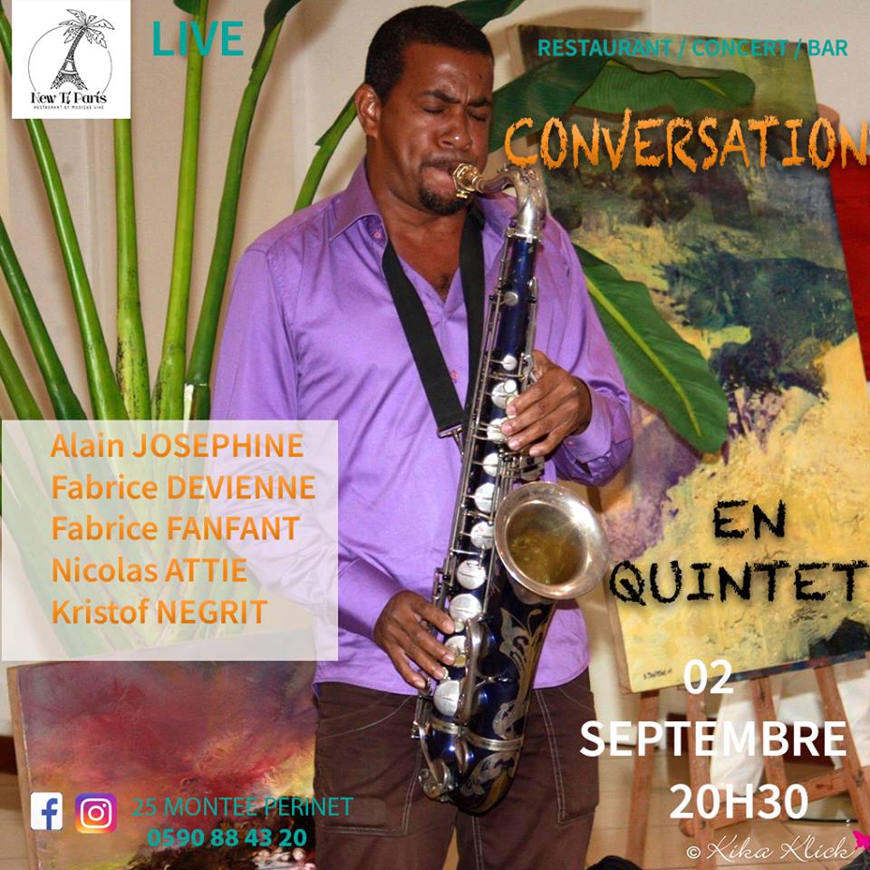 Alain Joséphine "Conversations" quintet