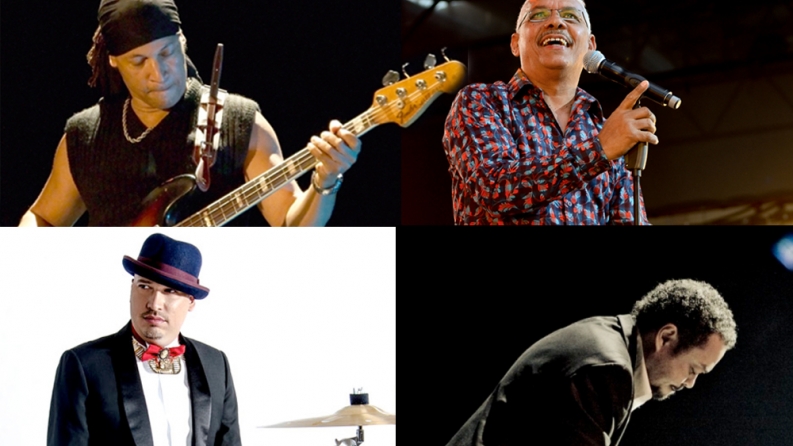 Ralph Thamar, Mario Canonge, Michel Alibo, Grégory Louis