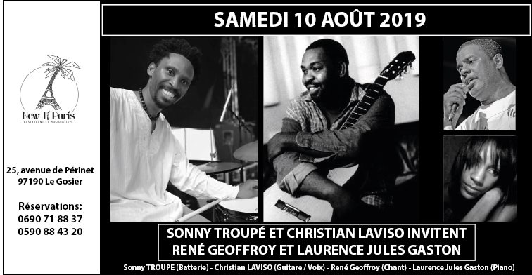 Sonny Troupé et Christian Laviso et leurs invités