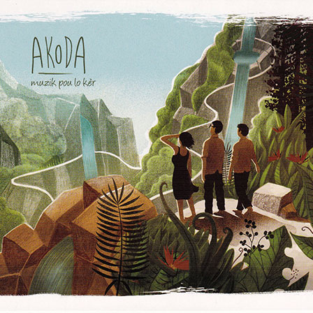 Akoda / Valérie Chane-Tèf - Sortie de l'album Muzik pou lo ker