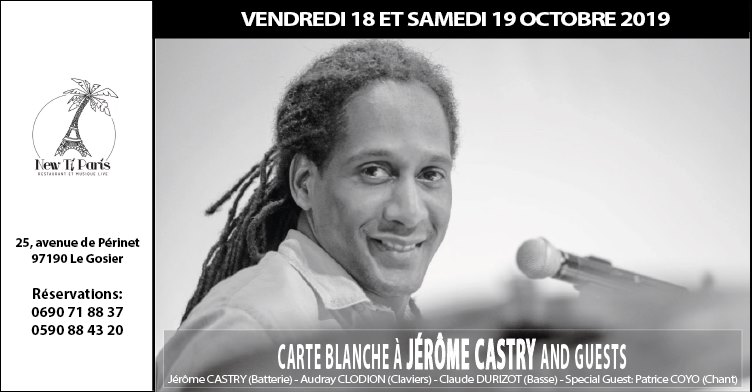 Carte Blanche à Jérôme Castry and Special Guest Parice Coyo