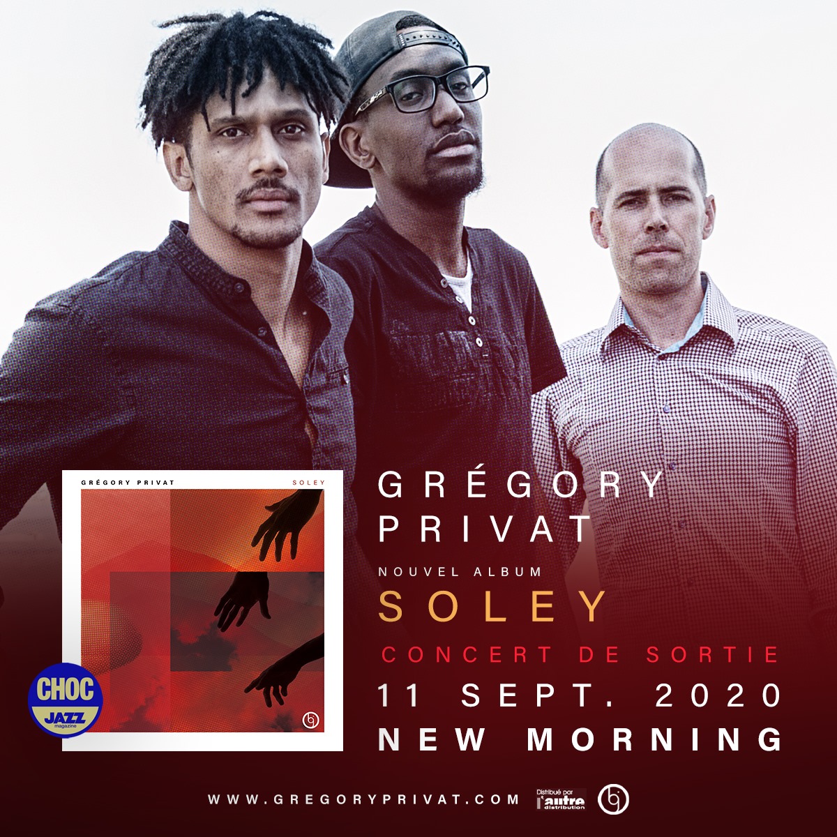 Grégory Privat - Soley, concert de sortie