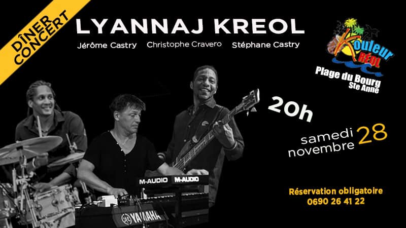 Lyannaj Kreyol - Christophe Cravero, Stéphane & Jérôme Castry