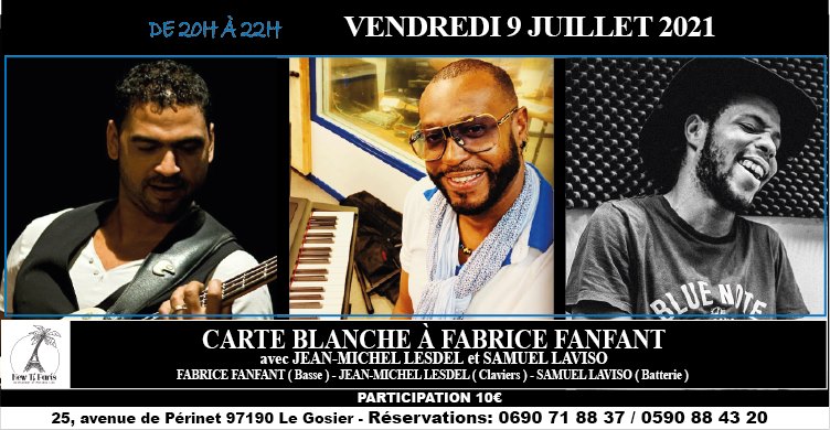 Carte Blanche à Fabrice Fanfant