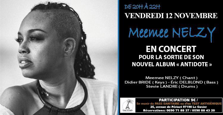 Meemee Nelzy - Sortie de l'album Antidote