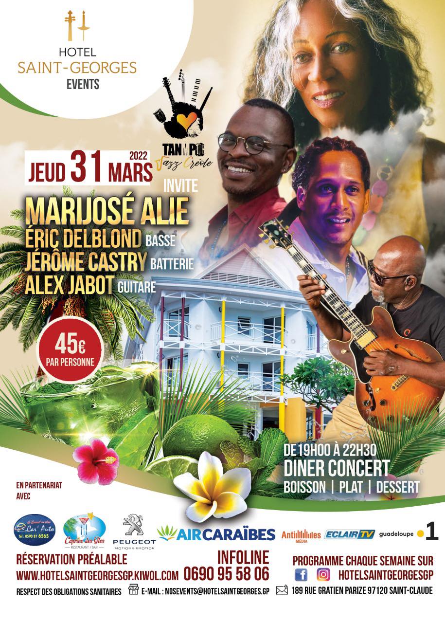 Tanmpo Jazz Créole avec Mariejosé Alie