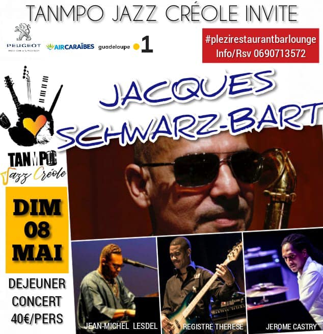 Tanmpo Jazz Créole invite Jacques Schwarz-Bart