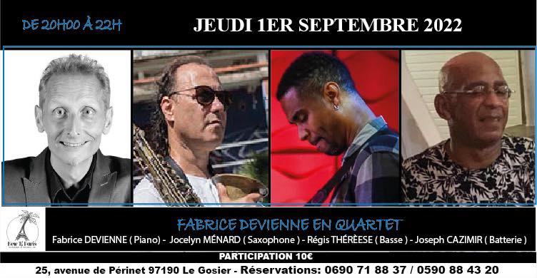 Fabrice Devienne quartet