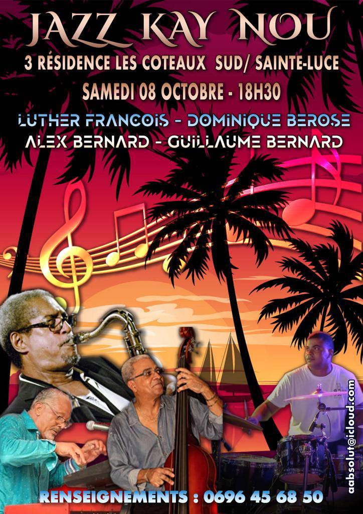 Jazz Kay Nou, chez Luther François