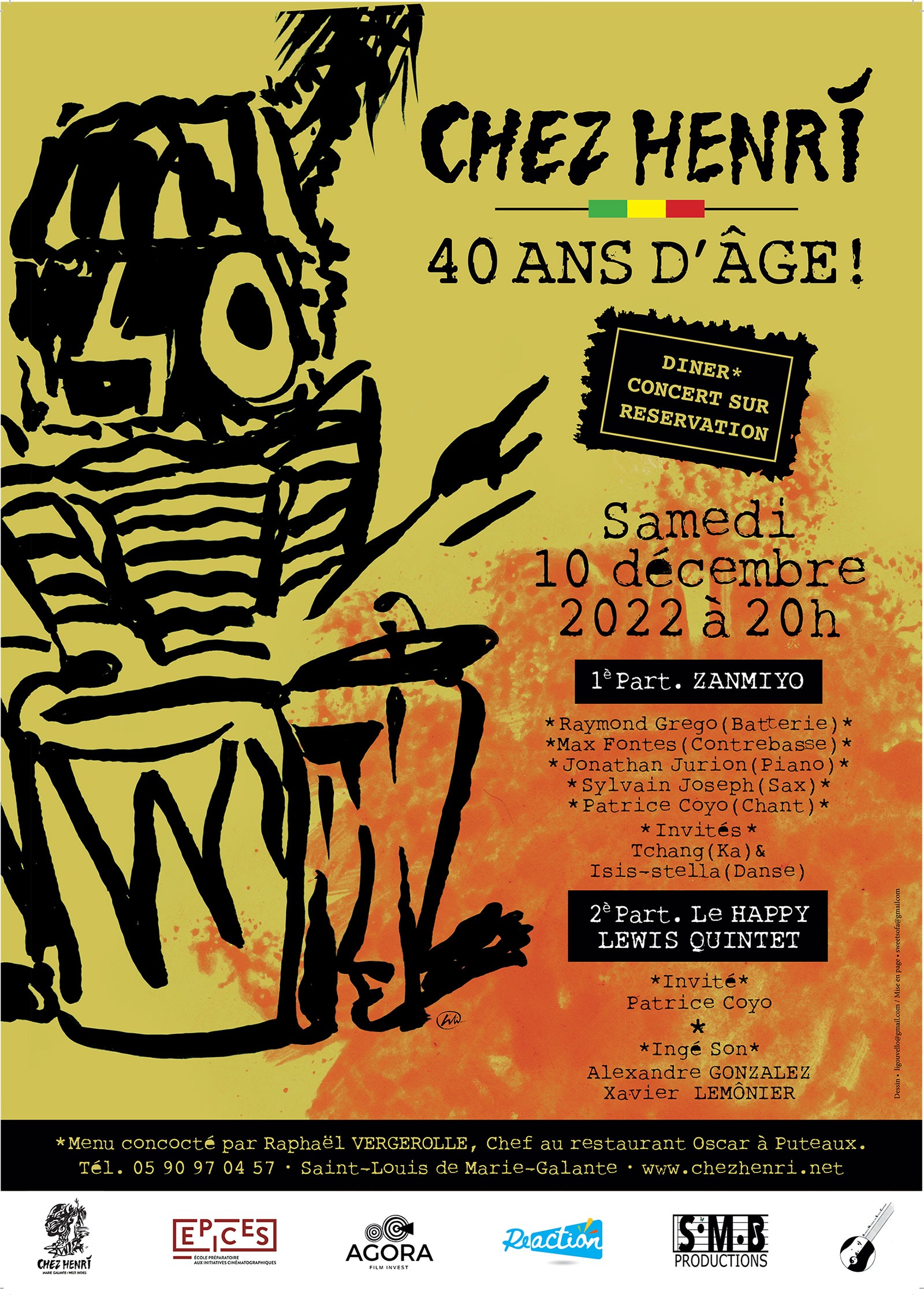 Chez Henri, 40 ans d'âge