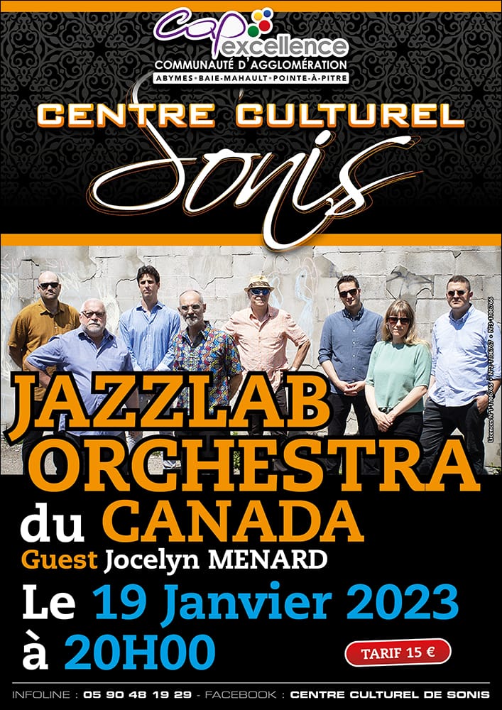 JazzLab Orchestra Montréal feat. jocelyn Ménard