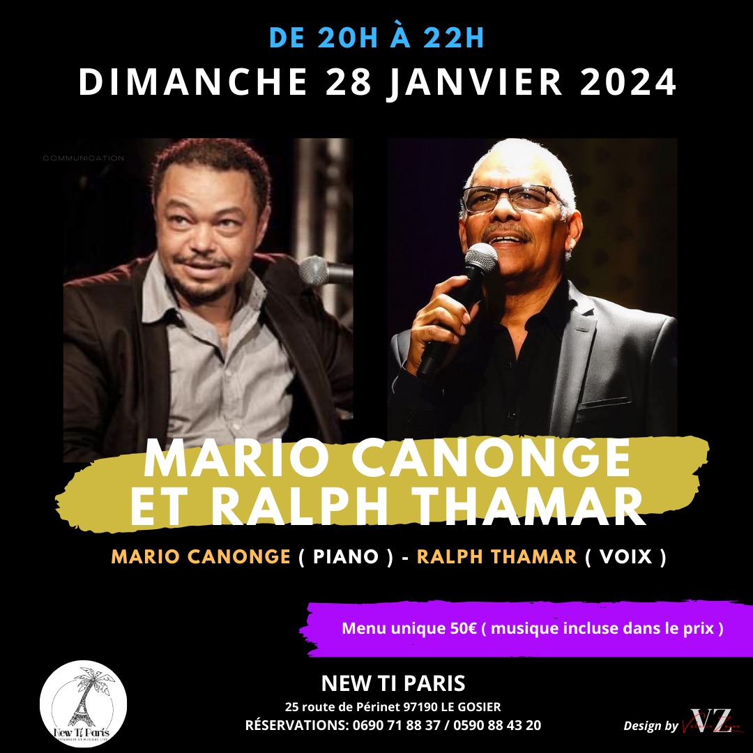 Mario Canonge & Ralph Thamar