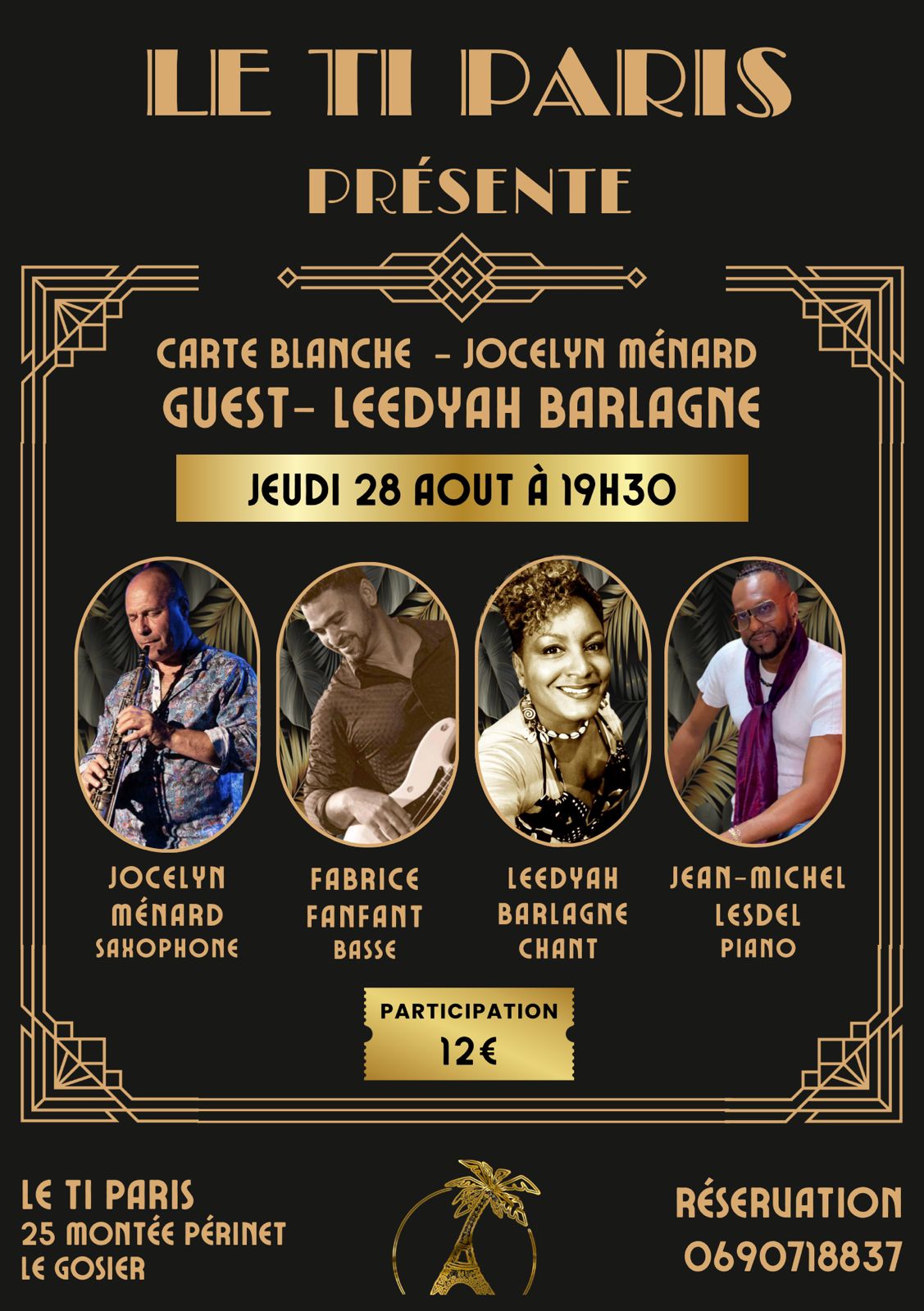 Carte Blanche à Jocelyn Ménard - Guest Leedyah Barlagne