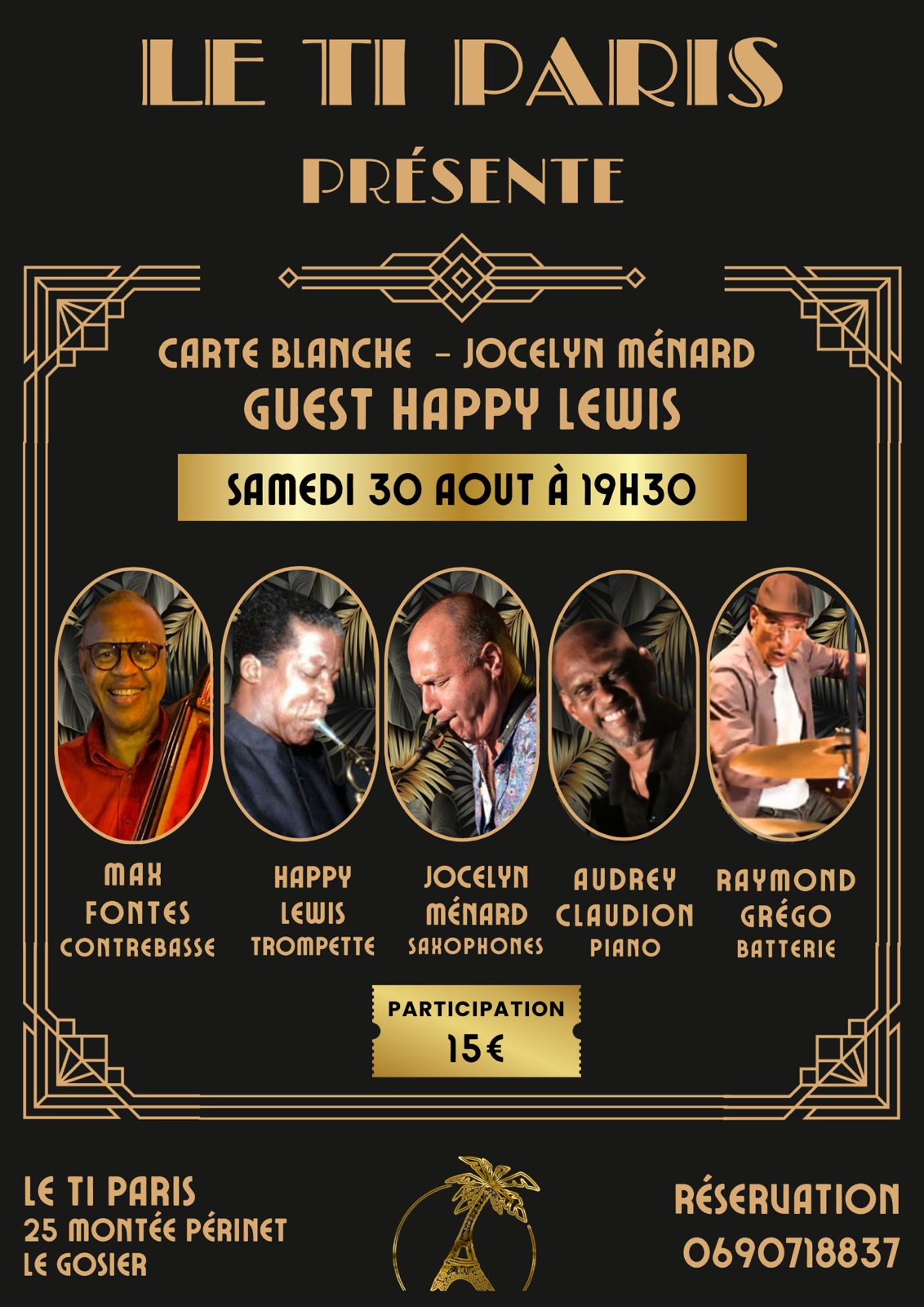 Carte Blanche à Jocelyn Ménard - Guest Happy Lewis