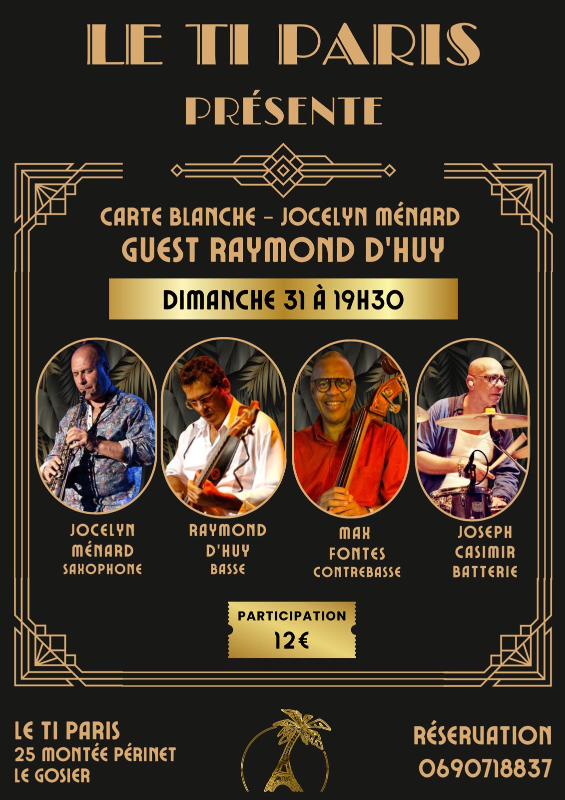 Carte Blanche à Jocelyn Ménard - Guest Raymond d'Huy